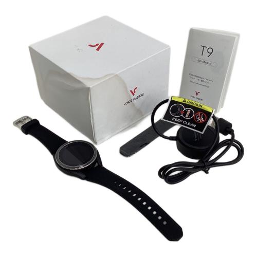 VOICE CADDIE (ボイスキャディー) ゴルフGPSナビウォッチ T9　説明書・充電器・箱付き（箱劣化有） ブラック