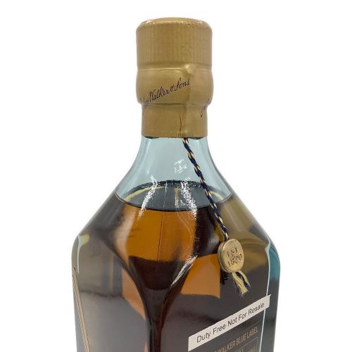 ジョニーウォーカー (Johnnie Walker) スコッチウィスキーブルーラベル 750ml  未開封