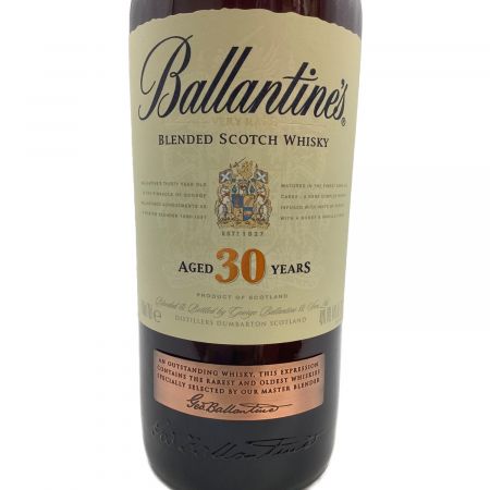 バランタイン (Ballantine's) スコッチウィスキー 700ml 30年 未開封