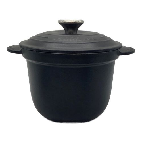 LE CREUSET (ルクルーゼ) ココットエブリィ18 ブラック｜トレファクONLINE