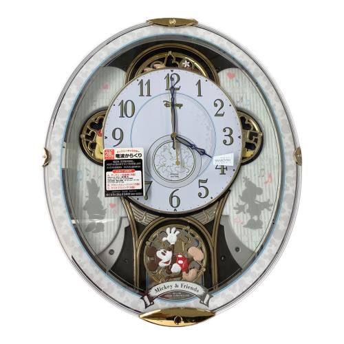 DISNEY (ディズニー) 電波からくり時計 ミッキー&フレンズ 4MN509MC