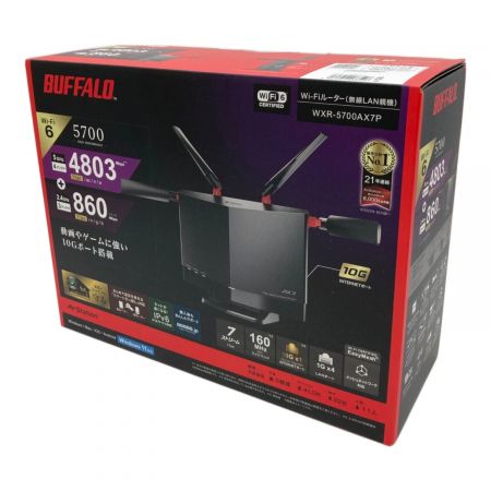 BUFFALO (バッファロー) Wi-Fiルーター WXR-5700AX7P｜トレファクONLINE