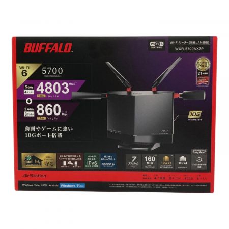 BUFFALO (バッファロー) Wi-Fiルーター WXR-5700AX7P
