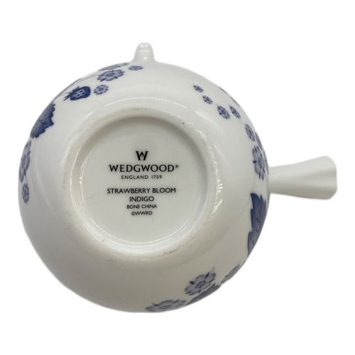 Wedgwood (ウェッジウッド) ジャパニーズティーポット ストロベリーブルームインディゴ