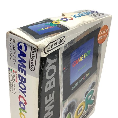 Nintendo GAMEBOY COLOR(ゲームボーイカラー) CGB-00 未使用品