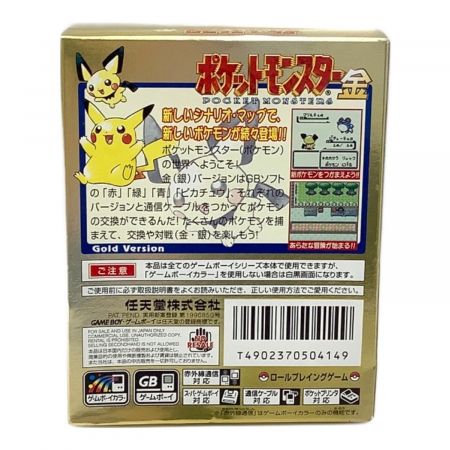 Nintendo (ニンテンドウ) ゲームボーイ用ソフト ポケットモンスター金