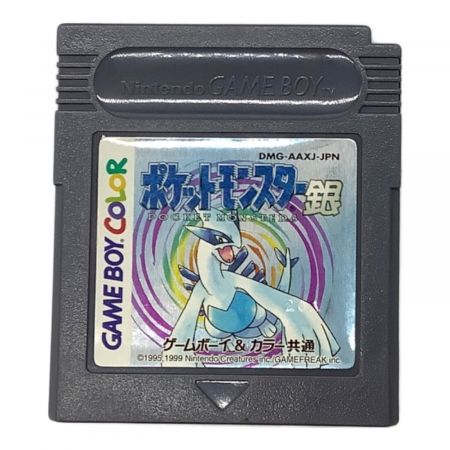 ポケットモンスター 銀 華々しく DMG-AAXJ-JPN ゲームボーイカラー