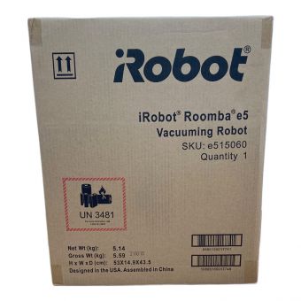 iRobot (アイロボット)  ルンバ e5シリーズ RVC-Y1 未使用品