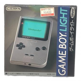 Nintendo (ニンテンドー) GAMEBOY LIGHT silver 箱ダメージ有 MGB-101 L10111334