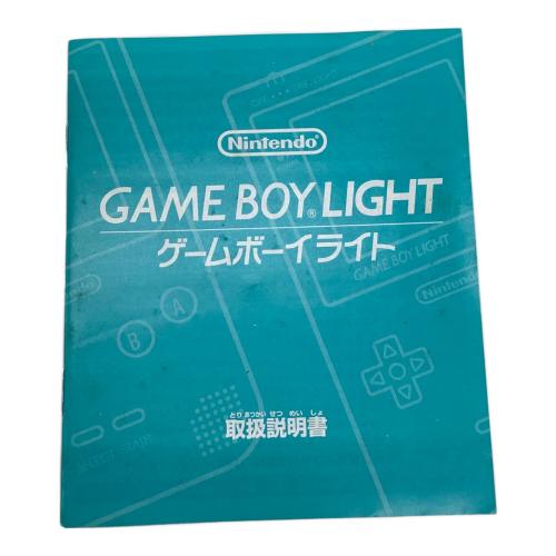 Nintendo (ニンテンドー) GAMEBOY LIGHT MGB-101