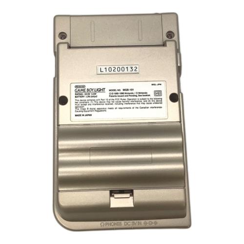 Nintendo (ニンテンドー) GAMEBOY LIGHT MGB-101 gold 箱ダメージ有