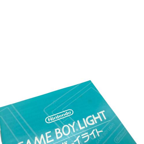 Nintendo (ニンテンドー) GAMEBOY LIGHT MGB-101 gold 箱ダメージ有
