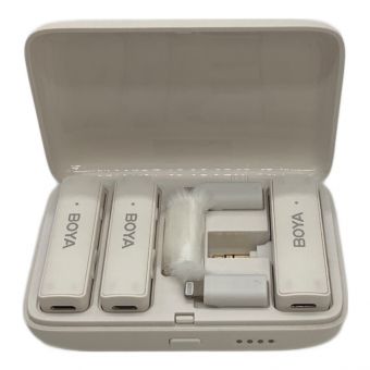 BOYA (ボーヤ) 2.4GHzデュアルチャンネルワイヤレスマイクシステム