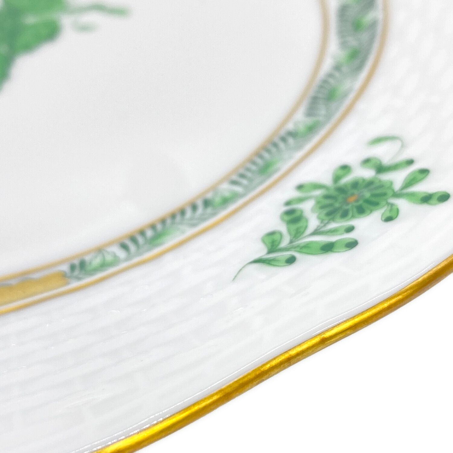 Herend (ヘレンド) プレート アポニーグリーン 19cm｜トレファクONLINE