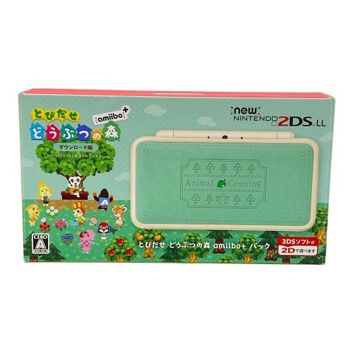 Newニンテンドー2DS LL とびだせ どうぶつの森 amiibo＋パック JAN-001