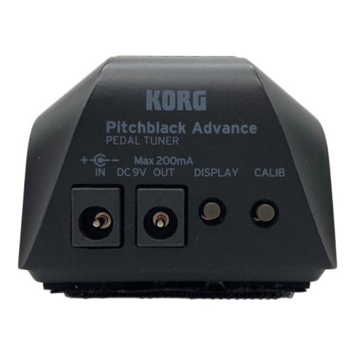 KORG (コルグ) ペダルチューナー Pitchblack Advance PB-AD