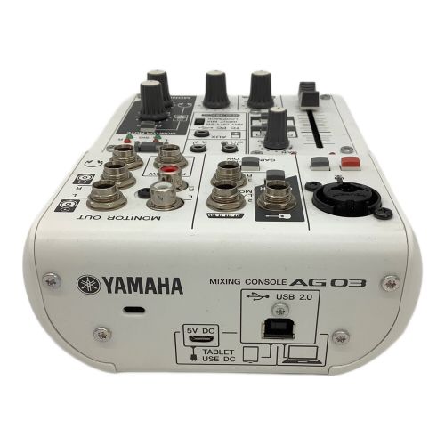 YAMAHA (ヤマハ) ウェブキャスティングミキサー AG03