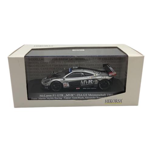 HEKORSA(ヘコルサ) McLaren(マクラーレン) F1 GTR MVR GT Meisterschaft(マイスターシャフト) 1997 HE012D ミニカー
