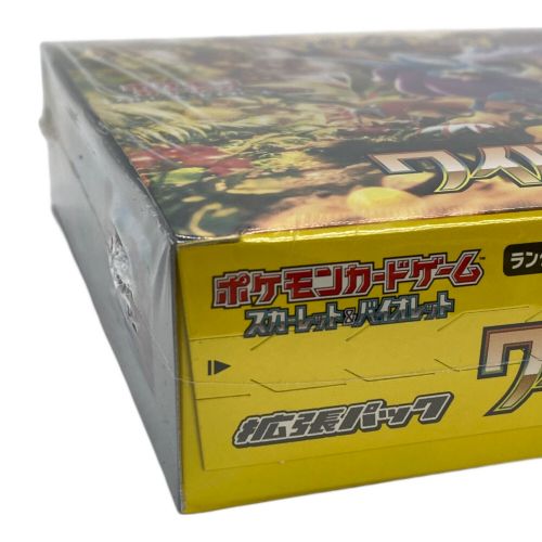 ポケモンカードゲーム スカーレット&バイオレット 拡張パック ワイルドフォース BOX 未開封品