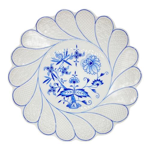 Meissen (マイセン) ブルーオニオン ケーキサービスプレート 29㎝