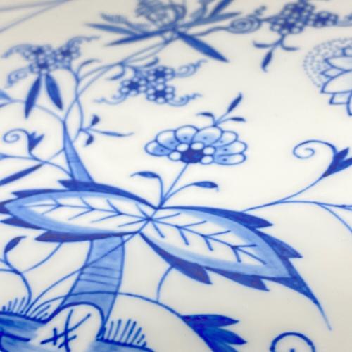 Meissen (マイセン) ブルーオニオン ケーキサービスプレート 29㎝