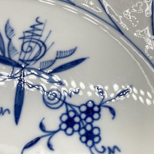 Meissen (マイセン) ブルーオニオン ケーキサービスプレート 29㎝