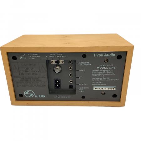 【希少】チボリオーディオ HENRY KLOSS MODEL THREE ラジオ 希少】Tiloli Audio HENRY KLOSS MODEL THREE チボリオーディオ モデル