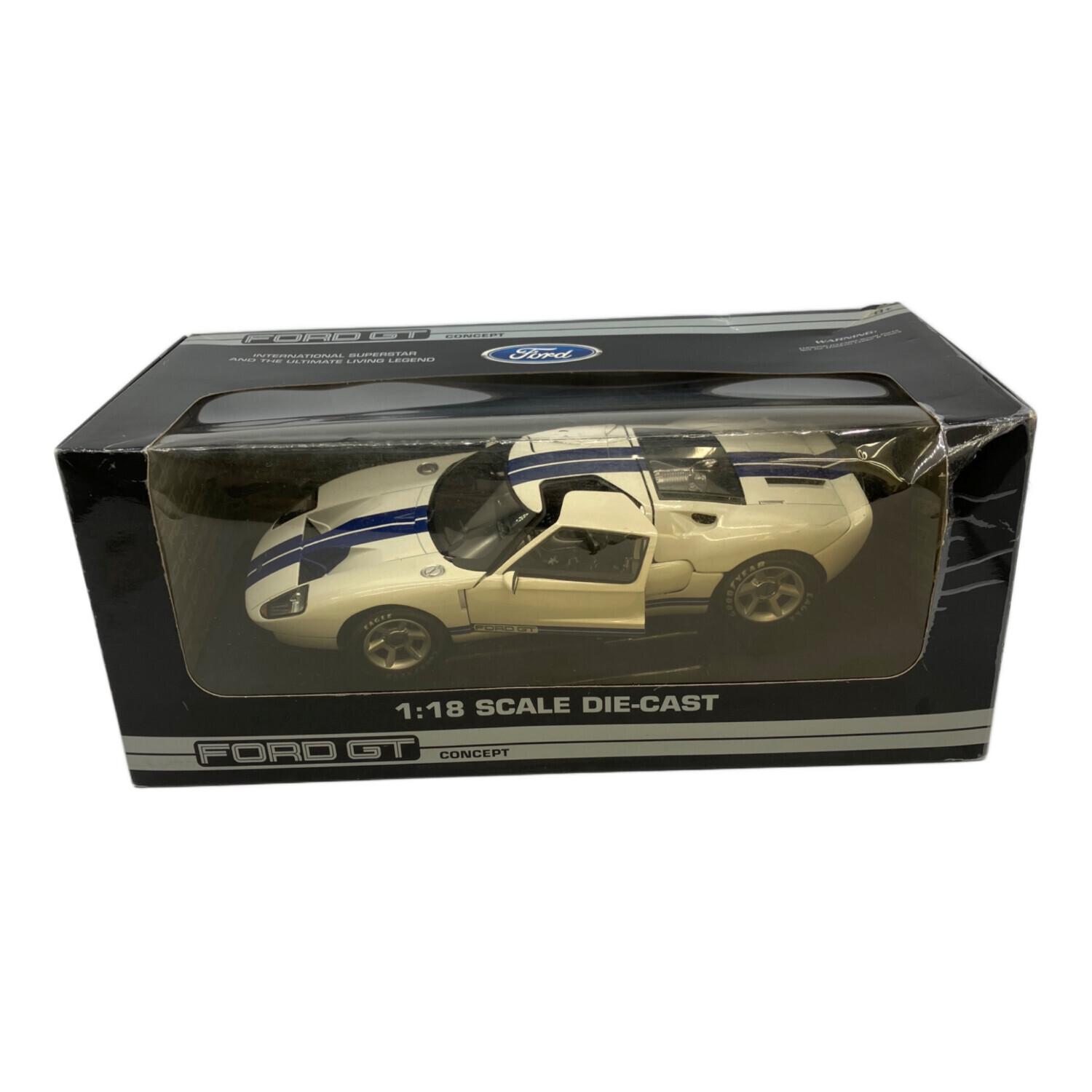 車　ダイキャストミニカー　1/18　フォードＧＴ　ＢＥＡＮＴＡＬＫ　Ｇ.Ｐ THE BEANSTALK GROUP FORD GT 1/18 ダイキャストモデルカー