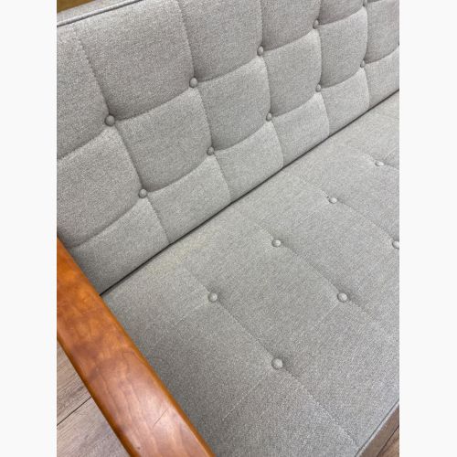 カリモク60 (カリモクロクマル) Kチェア 2シーター フラノベージュ