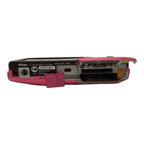 Nikon (ニコン) コンパクトデジタルカメラ COOLPIX S3300