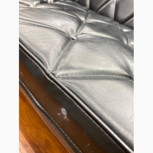 カリモク60 (カリモクロクマル) ロビーチェア 3シーター スタンダードブラック