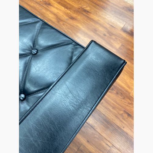 カリモク60 (カリモクロクマル) ロビーチェア 3シーター スタンダードブラック