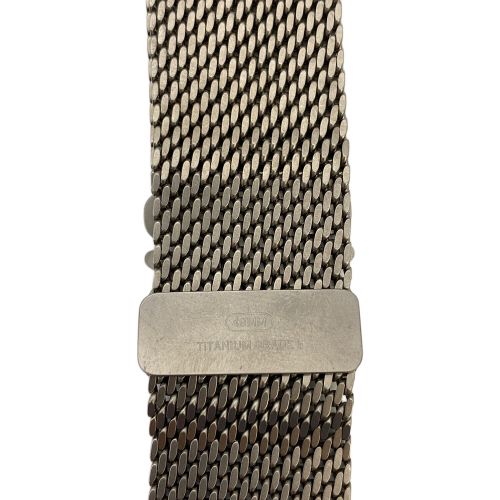 49mmケース用ナチュラルチタニウムミラネーゼループ - M 49mmケース用ナチュラルチタニウムミラネーゼループ - M MGHP4FE