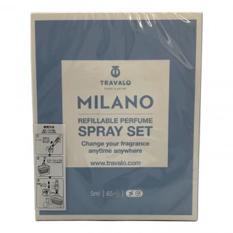 TRAVALO(トラヴァ―ロ) アトマイザーセット MILANO REFILLABLE PERFUME SPRAY SET