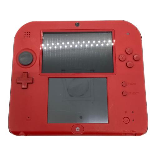 Nintendo ニンテンド- 2DS レッド FTR-001