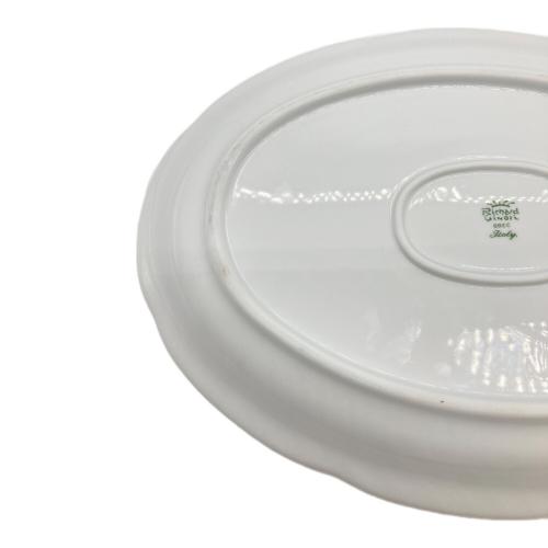 RICHARD GINORI (リチャードジノリ) オーバルプレート ボンジョルノ・フラワー