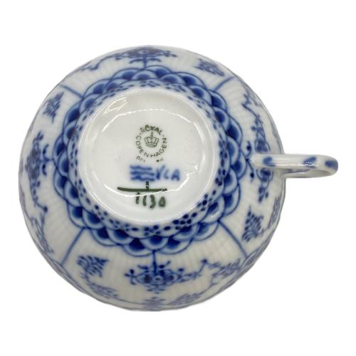 ROYAL COPENHAGEN (ロイヤル・コペンハーゲン) カップ&ソーサー ブルーフルーテッド フルレース