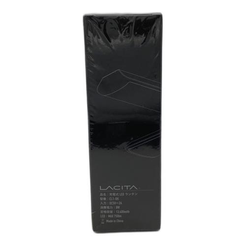 LACITA (ラチタ) LEDランタン CL1-BK