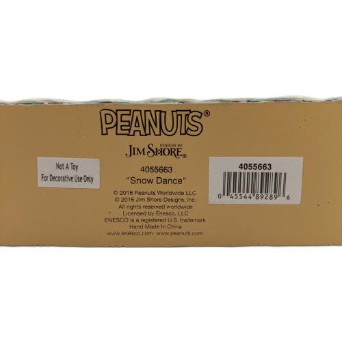 PEANUTS(ピーナッツ)×JIM SHORE(ジムショア) Snow Dance フィギュア