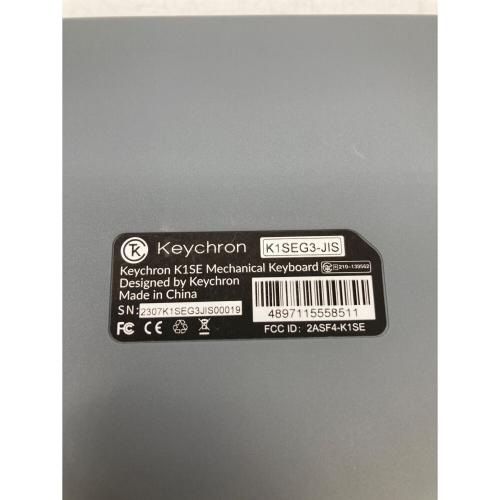 keychron (キークロン) メカニカルキーボード テンキーレス K1SEG3-JIS