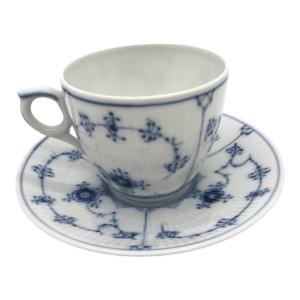 ROYAL COPENHAGEN (ロイヤル・コペンハーゲン) ブルーフルーテッド・ハーフレース カップ&ソーサー