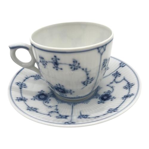 ROYAL COPENHAGEN (ロイヤル・コペンハーゲン) ブルーフルーテッド・ハーフレース カップ&ソーサー
