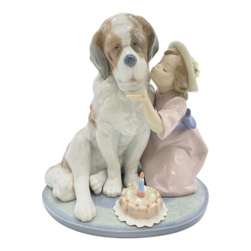 LLADRO (リヤドロ) フィギュリン お誕生日のキッス｜トレファクONLINE