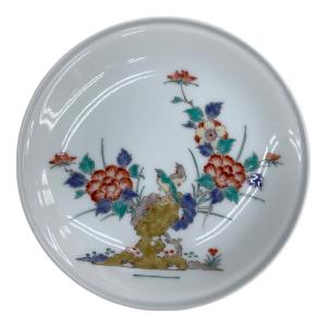 十四代柿右衛門 (ジュウヨンダイカキエモン) 額皿 牡丹花文