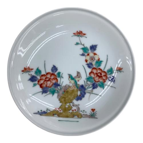 十四代柿右衛門 (ジュウヨンダイカキエモン) 額皿 牡丹花文