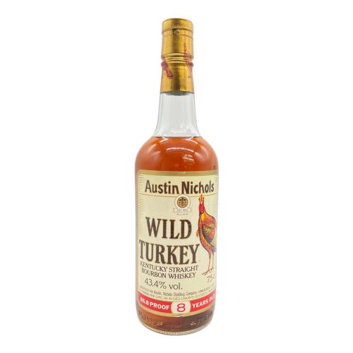 ワイルドターキー (WILD TURKEY) バーボン 8年 750ml 旧ボトル 未開封