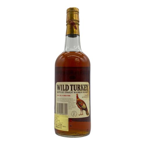 ワイルドターキー (WILD TURKEY) バーボン 8年 750ml 旧ボトル 未開封
