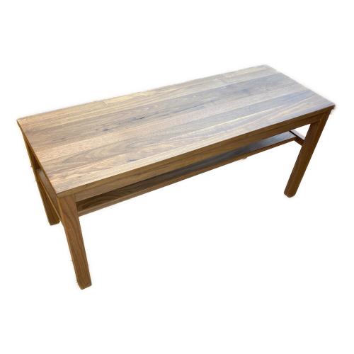 無印良品 木製ベンチ ウォールナット材