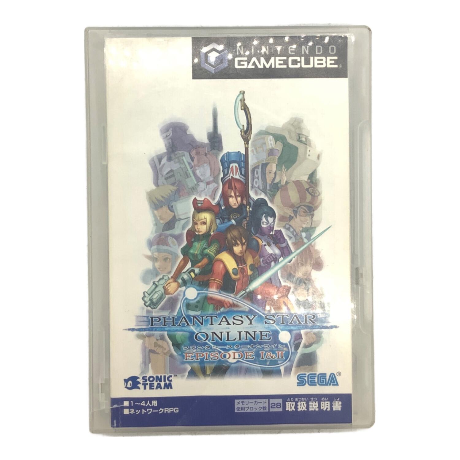 ゲームキューブ用ソフト PHANTASY STAR ONLINE（ファンタシー