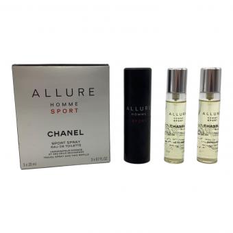 CHANEL (シャネル) アリュール オム スポーツ スポーツスプレー オードトワレ 20ml×3